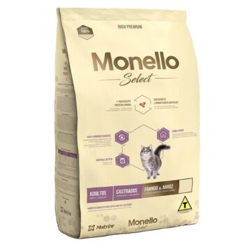 MONELLO SELECT GATOS CASTRADOS POLLO