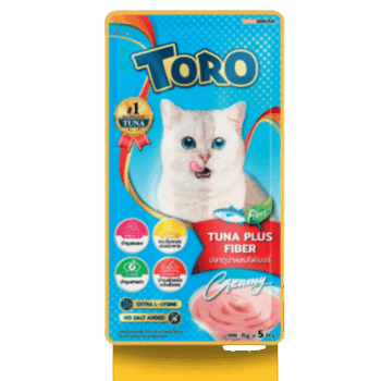 TORO CREAMY ATUN Y FIBRA 5 X 15 G