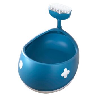 BAÑO PARA GATO BALLENA AZUL AZULSKY