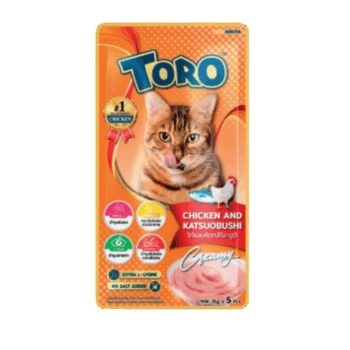 TORO CREAMY POLLO Y KATSUOBUSHI 5 X 15 G