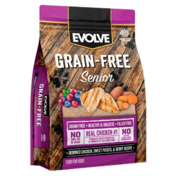 EVOLVE DOG SENIOR GRAIN FREE CHICKEN, SWEET POTATO & BERRY 1,8 KG