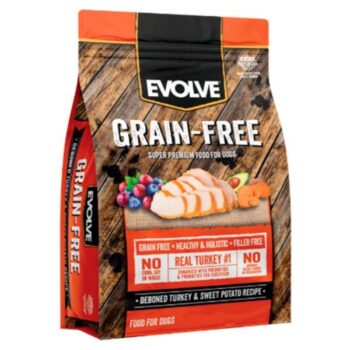EVOLVE DOG GRAIN FREE TURKEY & SWEET POTATO 11,79 KG