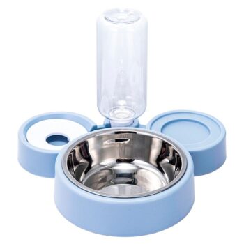 PLATO CON DISPENSADOR DE AGUA Y BASE PARA LATAS SUPER PET