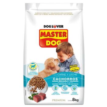 MASTER DOG CACHORROS CARNE Y LECHE