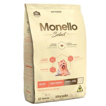 MONELLO SELECT PERROS RAZAS PEQUEÑAS POLLO Y ARROZ