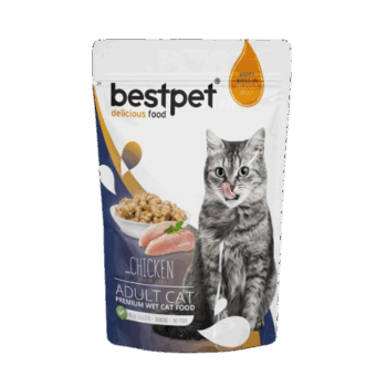 sobrecito best pet cat pollo