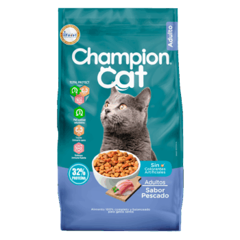 champion cat pescado