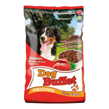 dog buffet carne perros