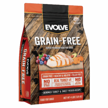 evolve perros adultos pavo