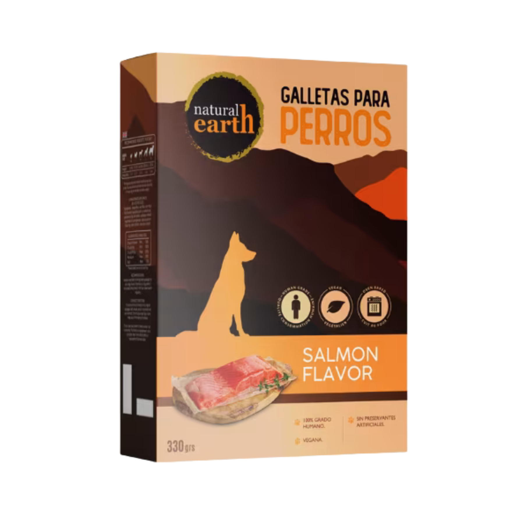galleta natural perro salmon