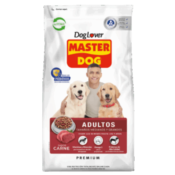 master dog perros adultos carne