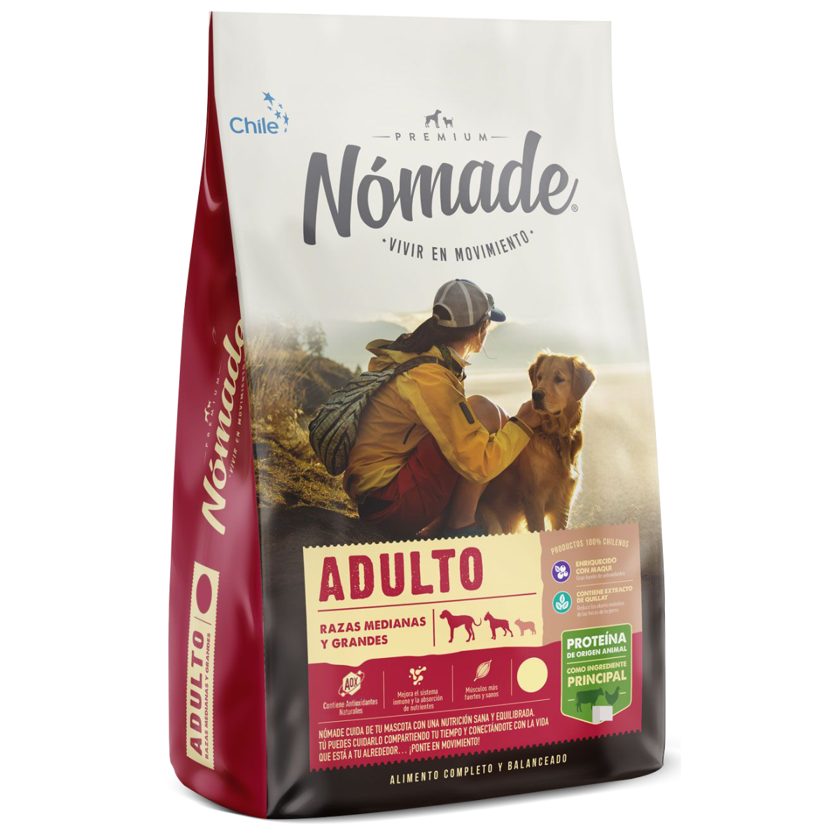 nomade perro adulto 20kg